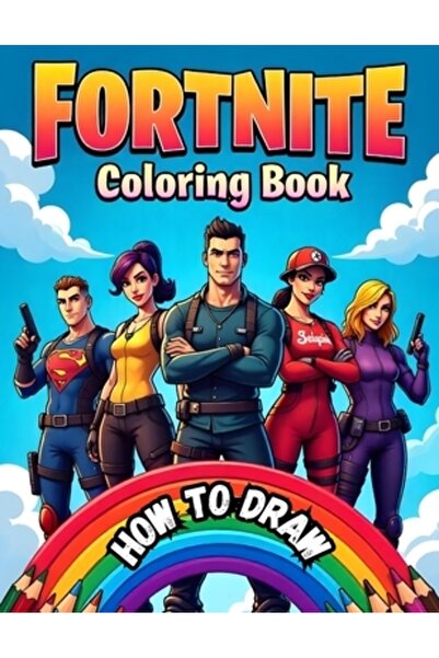 INDEPENDENT CAT Cartea oficială de colorat Fortnite: Carte de colorat și dese...