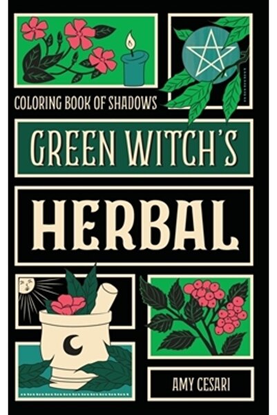 INDEPENDENT CAT Carte de colorat a umbrelor: Ierburile vrăjitoarei verzi