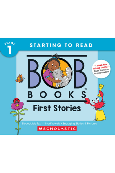 Scholastic Bob Books - Primele povești, carte fonetică cu coperți cartonate, ...