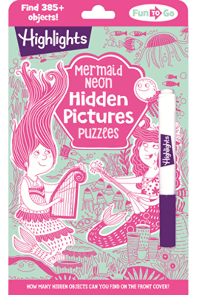 Highlights Pr Mermaid Neon Hidden Pictures Puzzles