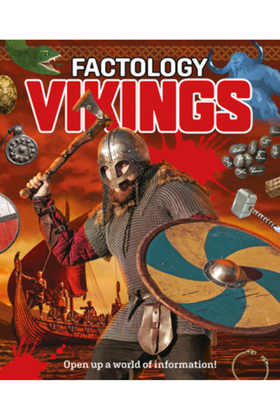 BUTTON BOOKS Factologie: Vikingii: Deschideți o lume a informației!