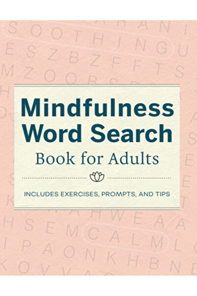 Rockridge Pr Carte de căutare de cuvinte Mindfulness pentru adulți