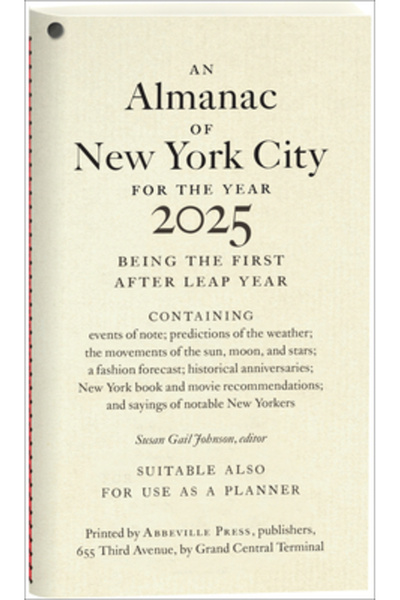 Abbeville Pr Un almanah al orașului New York pentru anul 2025