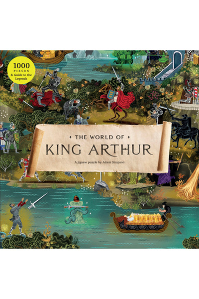 Laurence King Pub Puzzle Lumea Regelui Arthur cu 1000 de piese