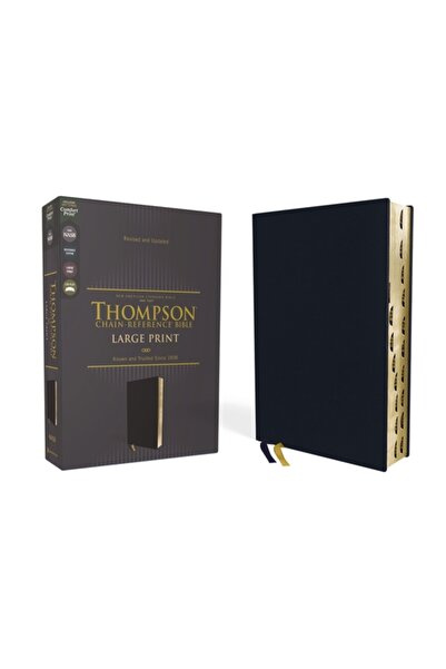 Zondervan Biblia Nasb, Thompson cu referințe în lanț, caractere mari, text di...