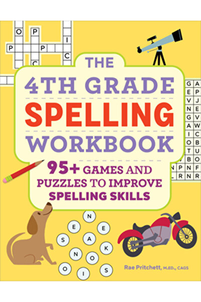 Rockridge Pr Caiet de ortografie pentru clasa a IV-a: Peste 95 de jocuri și p...
