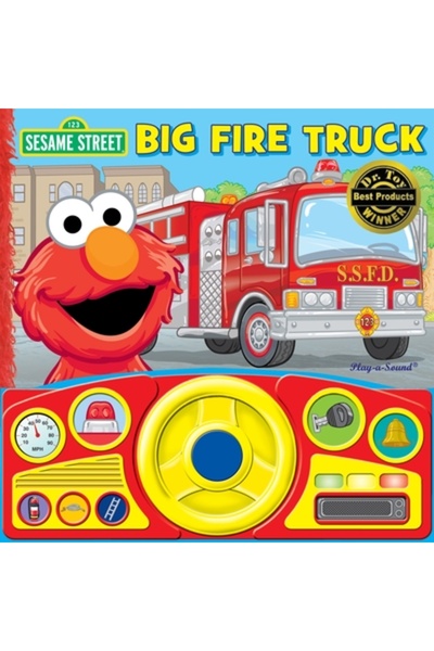 pi kids Sesame Street: Mașina mare de pompieri a lui Elmo