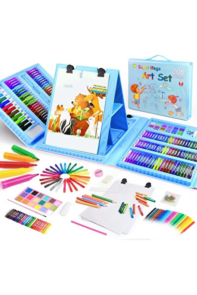 Generic Art Set for Kids - 208 Pieces