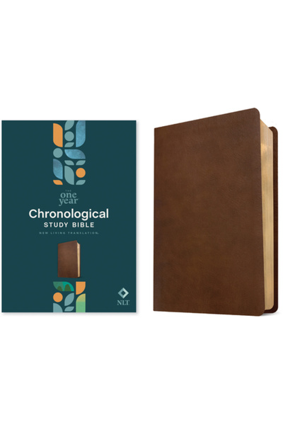 Tyndale House Publ Biblia NLT pentru studiu cronologic de un an (imprimată di...