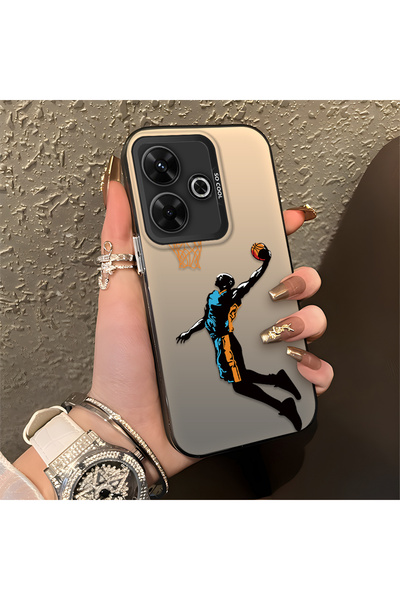 Hontinga حافظة متوافقة مع هاتف Redmi 13، حافظة هاتف صلبة مضادة للسقوط، عصرية