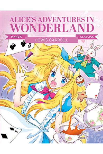 BUTTON BOOKS Clasice Manga: Alice în Țara Minunilor: Marea literatură adusă l...