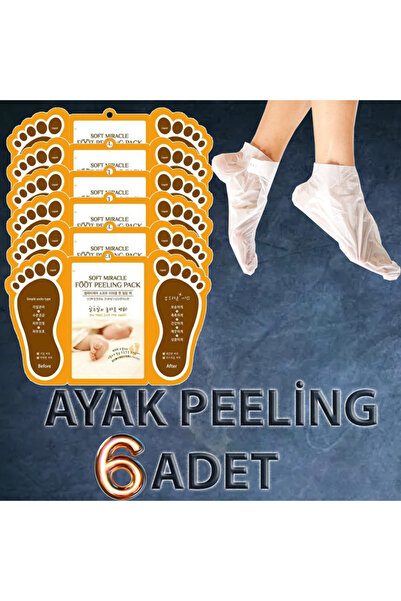 rez Ayak peeling maskesi 6 ADET