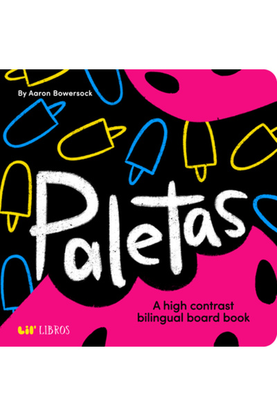 Lil Libros Paletas: O carte bilingvă cu contraste ridicate pentru bebeluși
