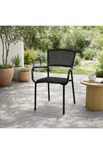 Palma homez Modern and stylish garden chair - black