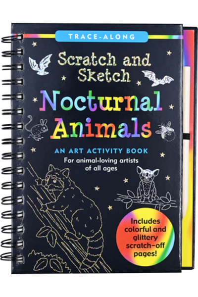 Peter Pauper Scratch & Sketch Animale nocturne