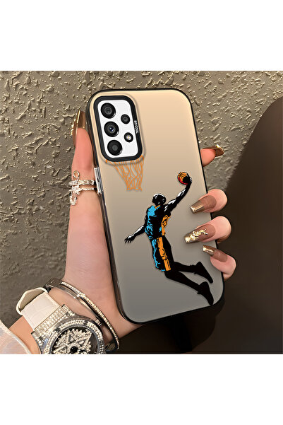 Hontinga حافظة متوافقة مع هاتف سامسونج جالاكسي A73، حافظة هاتف صلبة مضادة للس...