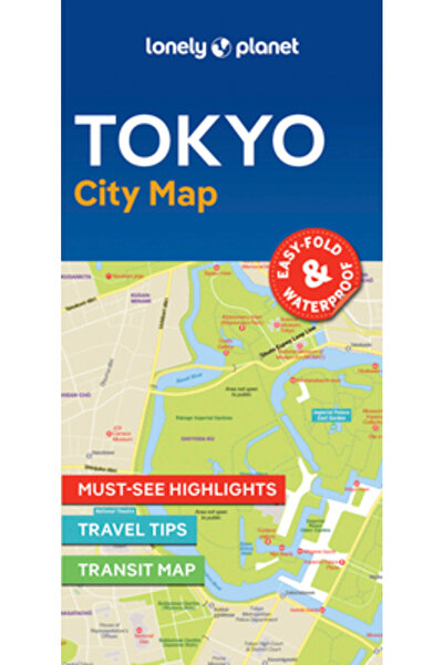 Lonely Planet Pub Harta orașului Tokyo de la Lonely Planet 2