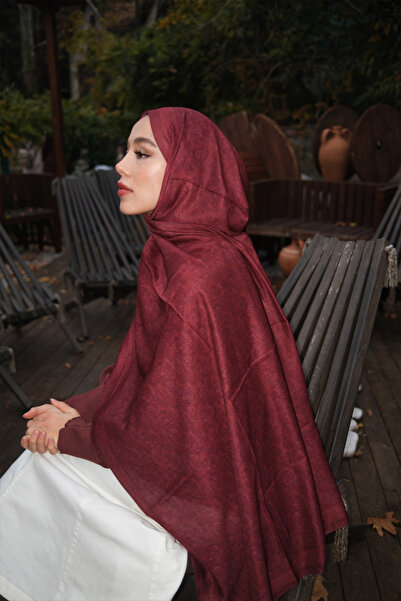 Royalscarf Velora Soft Şal - Bordo