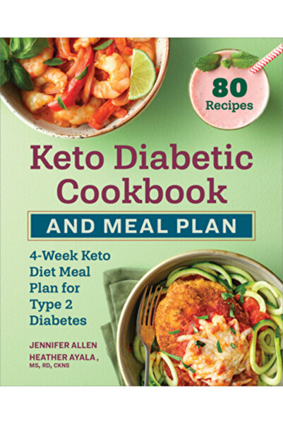 Rockridge Pr Carte de bucate și plan de mese Keto pentru diabetici: Plan de m...