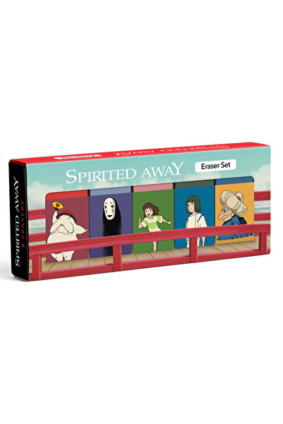 Chronicle Books Set de radieră Spirited Away