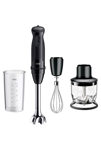 Braun MQ50202M Vertical Mixer, 0.6l, 1000W, 21 speed levels, black
