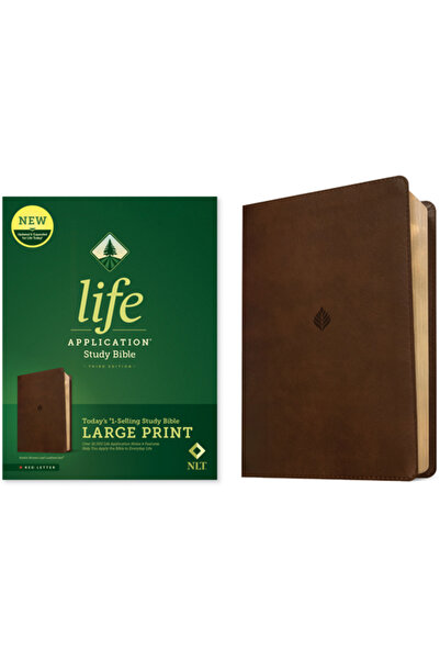 Tyndale House Publ Biblia de studiu NLT Life Application, ediția a treia, car...