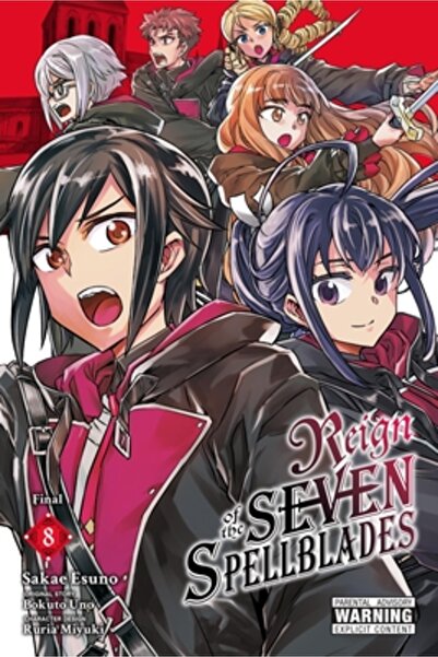 Yen Pr Domnia celor șapte lame magice, vol. 8 (Manga)