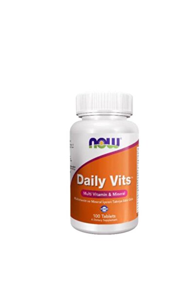 Now Food Now Daily Vits Multivitamin Mineral 100 Tablets