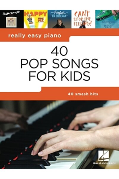 Hal Leonard Pub Co 40 de cântece pop pentru copii: Carte de cântece pentru pi...