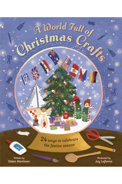 FRANCES LINCOLN O lume plină de meșteșuguri de Crăciun: 24 de moduri de a săr...