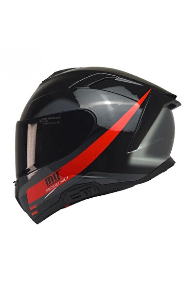 MTS X-340 FULL FACE GÜNEŞ VİZÖRLÜ KASK (ROSSO)