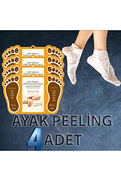 rez Ayak peeling maskesi 4 ADET