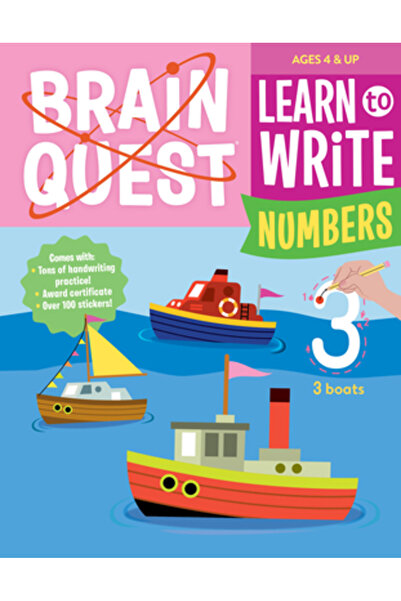 Workman Pr Brain Quest Învață să scrii: Numere
