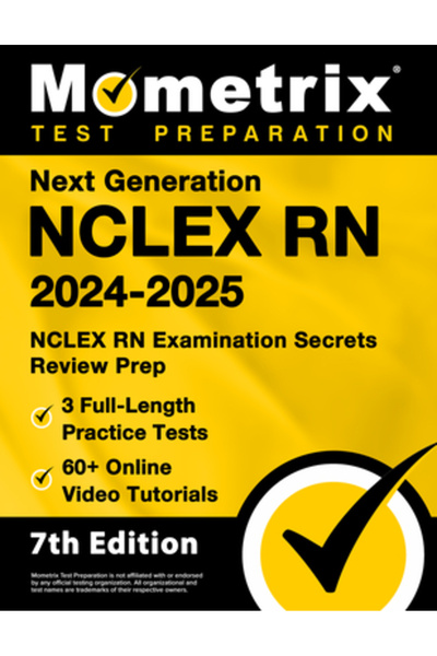 Mometrix Media Llc NCLEX RN de generație următoare 2024-2025 - 3 teste practi...