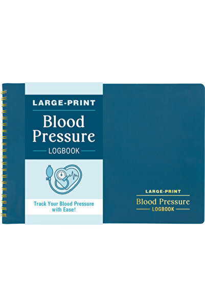 Peter Pauper Jurnal de tensiune arterială (cu caractere mari pentru o evidenț...