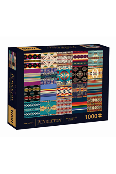Chronicle Books Puzzle Art of Pendleton Patchwork cu 1000 de piese