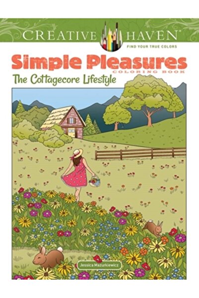Dover Pubn Inc Carte de colorat Creative Haven Simple Pleasures: Stilul de vi...