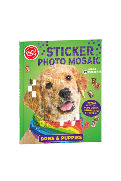 KLUTZ Mozaic foto cu autocolante: Câini și căței