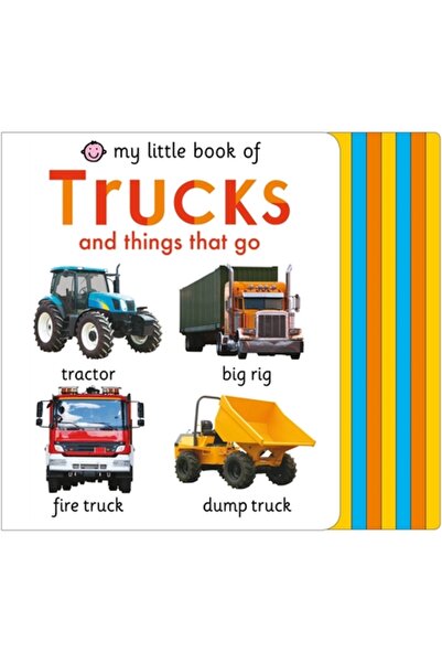 Priddy Books Mica mea carte despre camioane și lucruri care merg