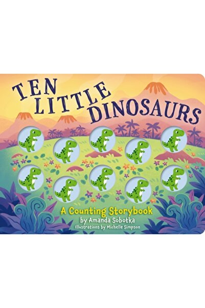 Applesauce Pr Zece mici dinozauri: O carte de povești despre numărat