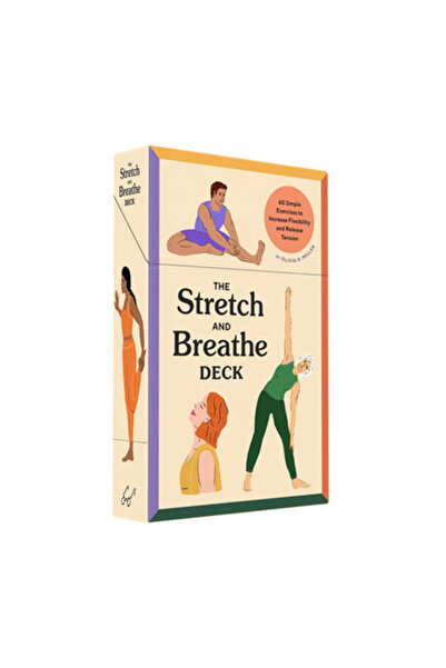 Chronicle Books Pachetul Stretch and Breathe: 60 de exerciții simple pentru c...