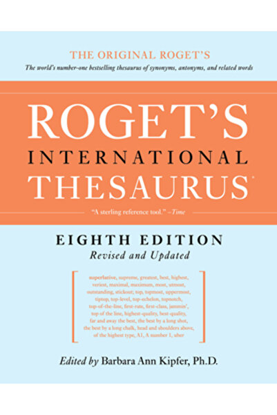 HarperCollins Publishers Tezaurul internațional al lui Roget, ediția a VIII-a...