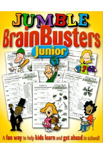Harper Collins Jumble Brainbusters Junior: Pentru că învățarea poate fi distr...