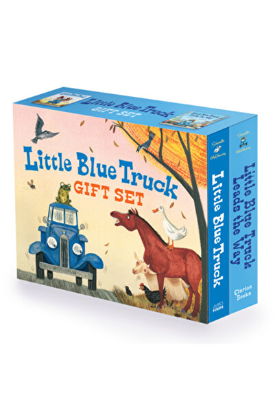 Clarion Books Set cadou cu 2 cărți Micul Camion Albastru: Carte cartonată Mic...