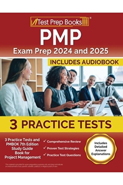 Test Prep Books Pregătire pentru examenul PMP 2024 și 2025: 3 teste practice ...