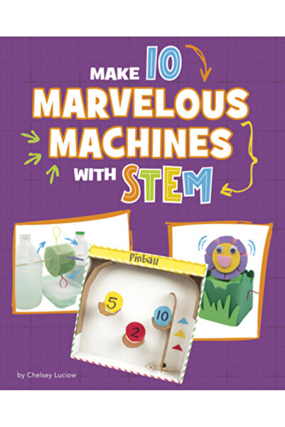 Capstone Pr Construiește 10 mașini minunate cu tulpină