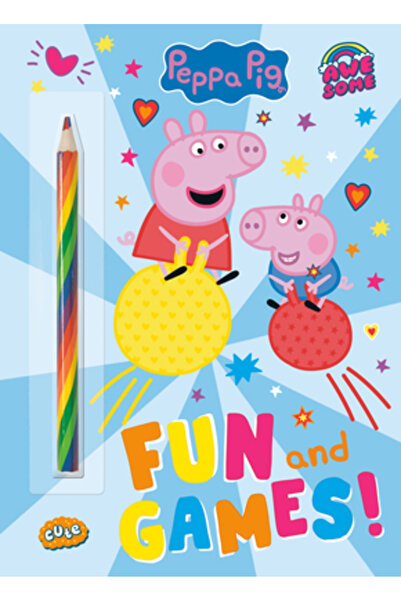 Golden Books Pub Co Inc Distracție și jocuri! (Peppa Pig)
