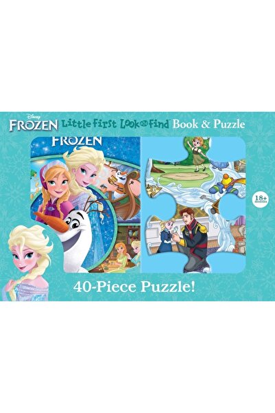 pi kids Disney Frozen: Mica carte și puzzle Prima privire și descoperire