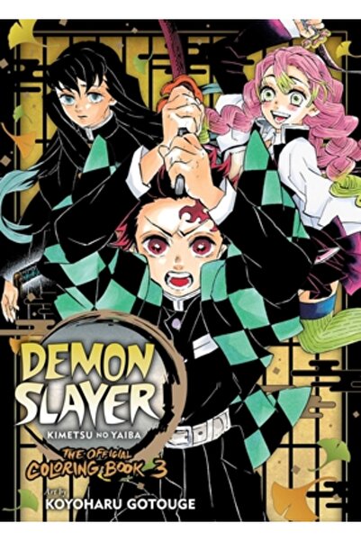 Viz LLC Demon Slayer: Kimetsu No Yaiba: Cartea oficială de colorat 3