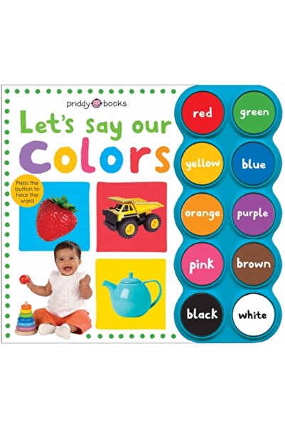 Priddy Books Să ne spunem culorile [cu placă de sunet]